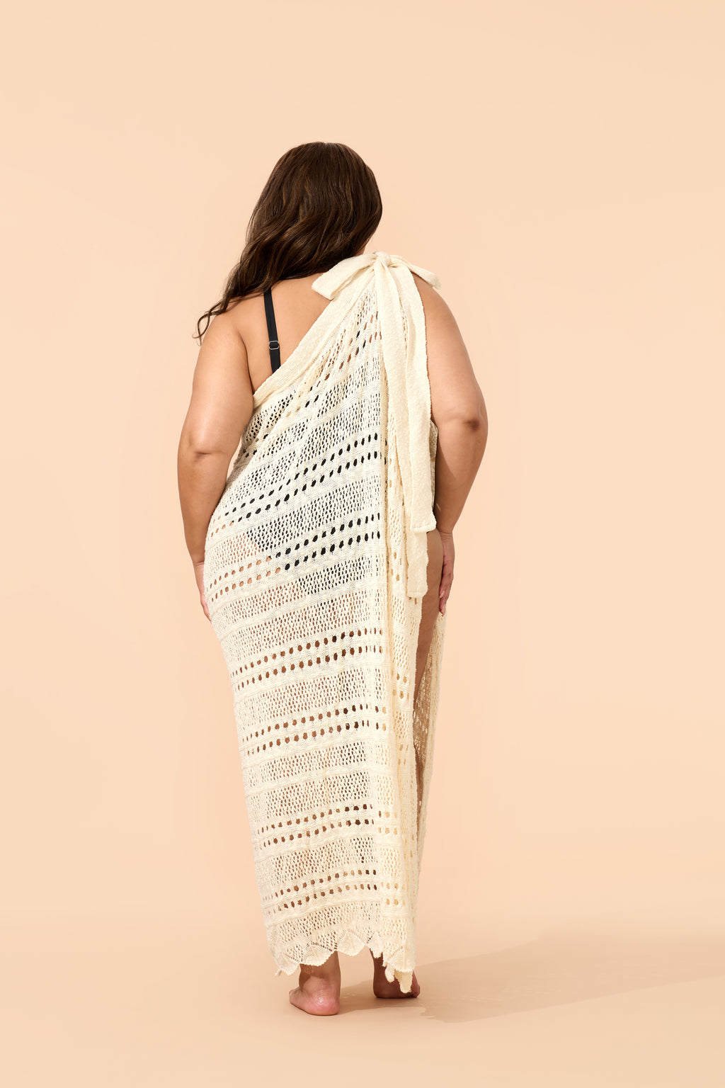 Extended Multi Way Knit Maxi Cover Up
