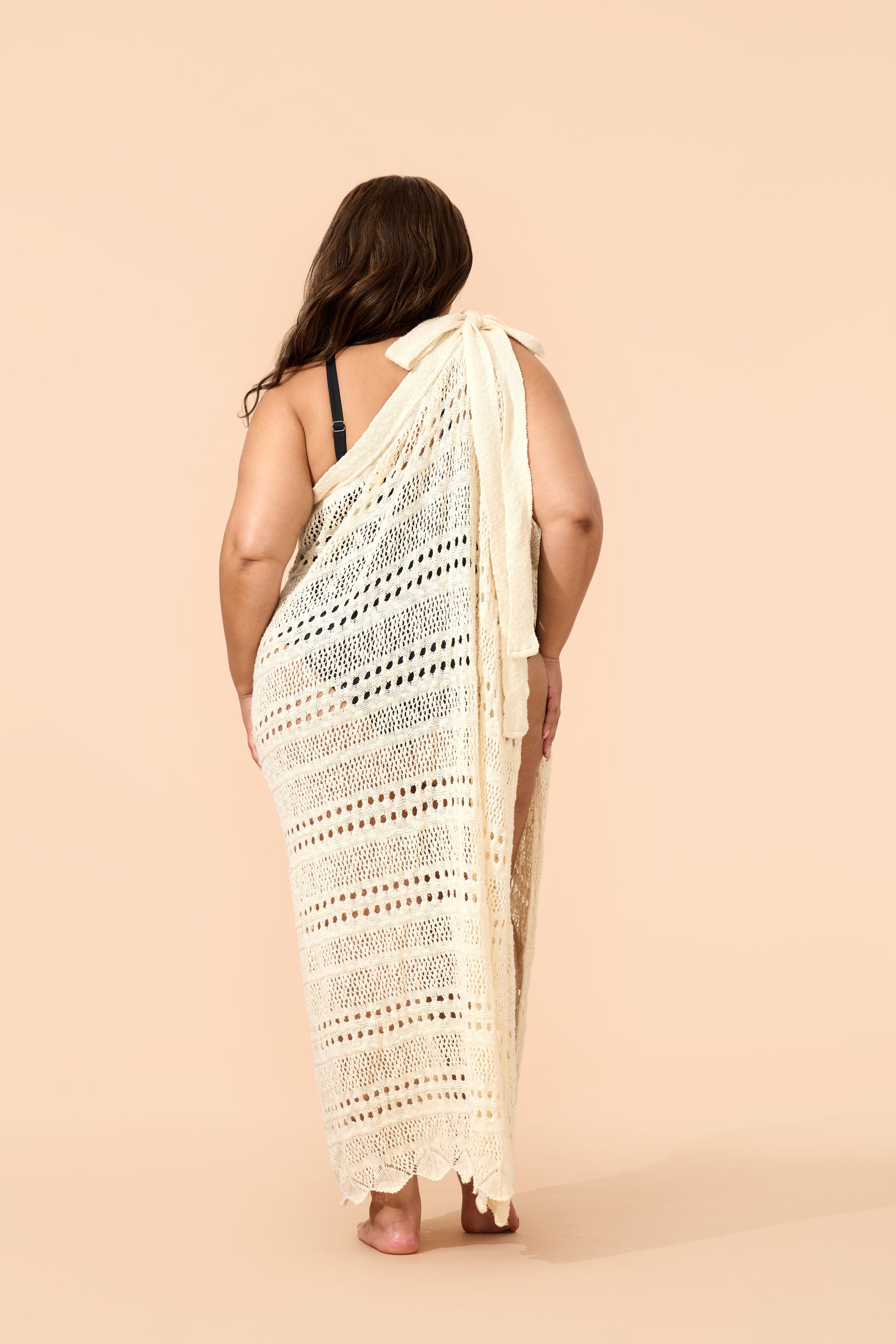 Extended Multi Way Knit Maxi Cover Up