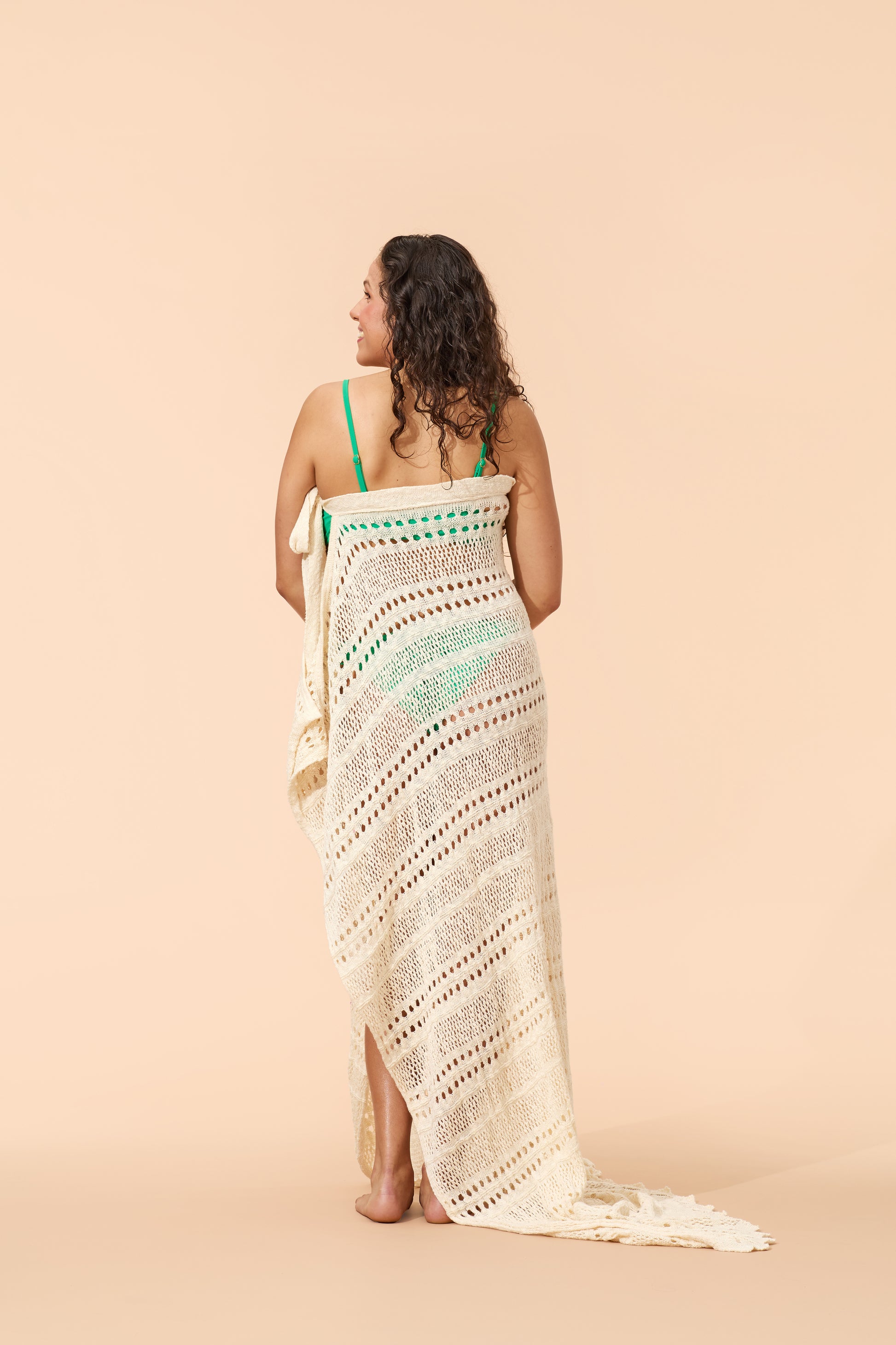 Original Long Knit Multi Way Cover Up